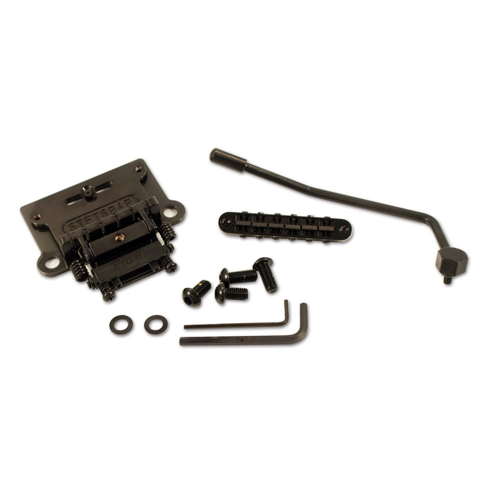 Stetsbar Stop-Tail Tremolo Vibrato System Black | Vision Guitar