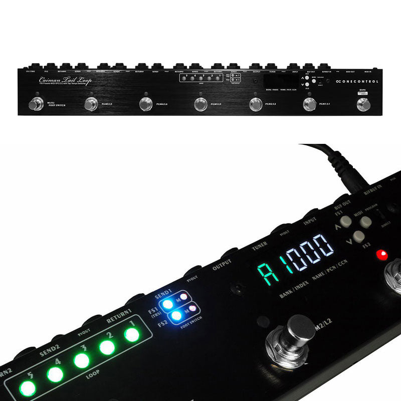 One Control Caiman Tail Loop 5 Programmable Switcher | Vision