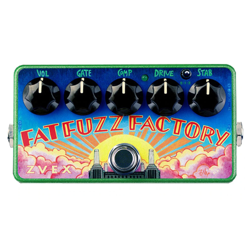 ZVEX Vexter Fat Fuzz Factory Distortion Fuzz Pedal | Vision Guitar