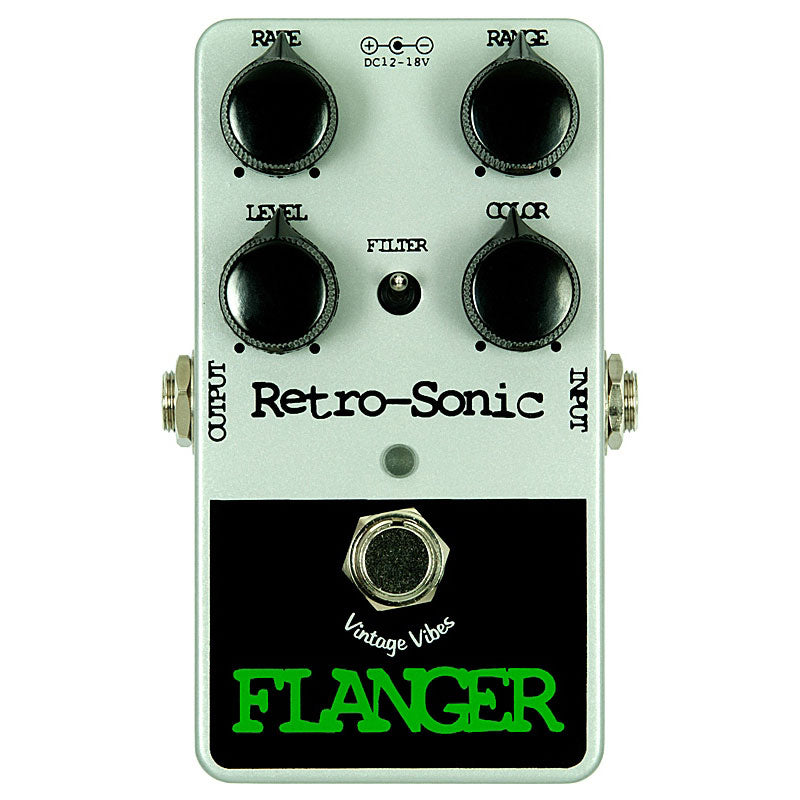 Retro-Sonic Analog BBD Flanger Pedal