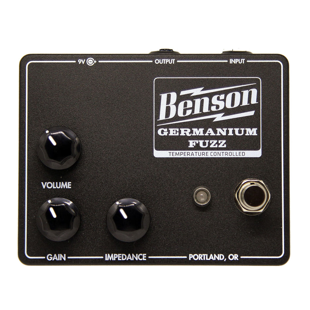 Benson Amps Germanium Fuzz Pedal Black Finish