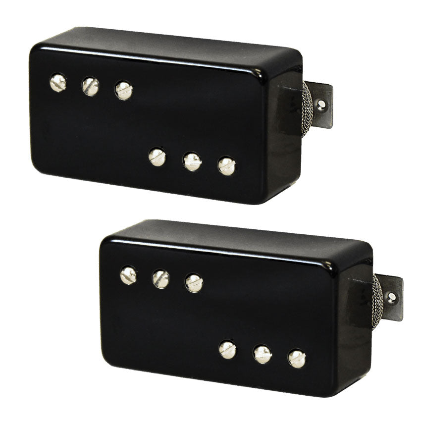 Lindy Fralin P-92 Pickup Set - P90 Tone Humbucker Space Black