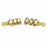 True Lok Vintage Style Locking Tuners 3x3 Gold TK-7111-002