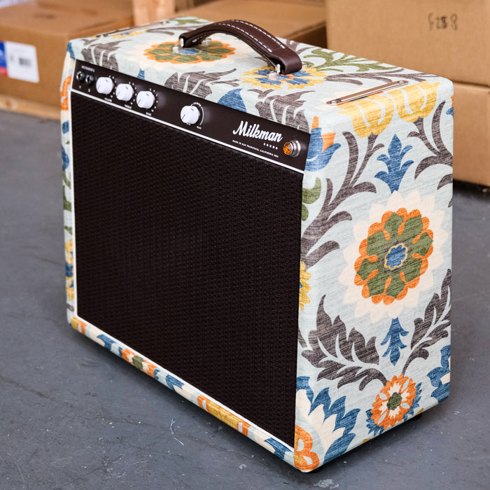 Milkman Sound One Watt Plus 10w Class A Combo Amp Jupiter Alnico Mint Floral Finish