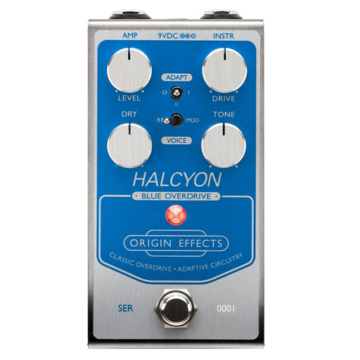 Origin Effects Halcyon Blue Overdrive Pedal