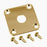 Les Paul Metal Jack Plate Gold With Matching Screws AP-0633-002