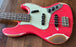 Nash Guitars Model JB-63 Aged Fiesta Red Lacquer Lollar Pickups VSN142