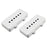 Jazzmaster Pickup Cover Set of 2 White PC-6400-025