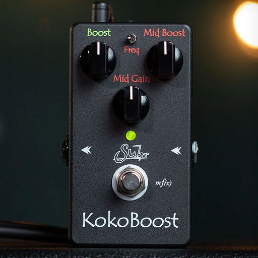 Suhr Koko Boost Dual-Channel Mid Boost Black Edition