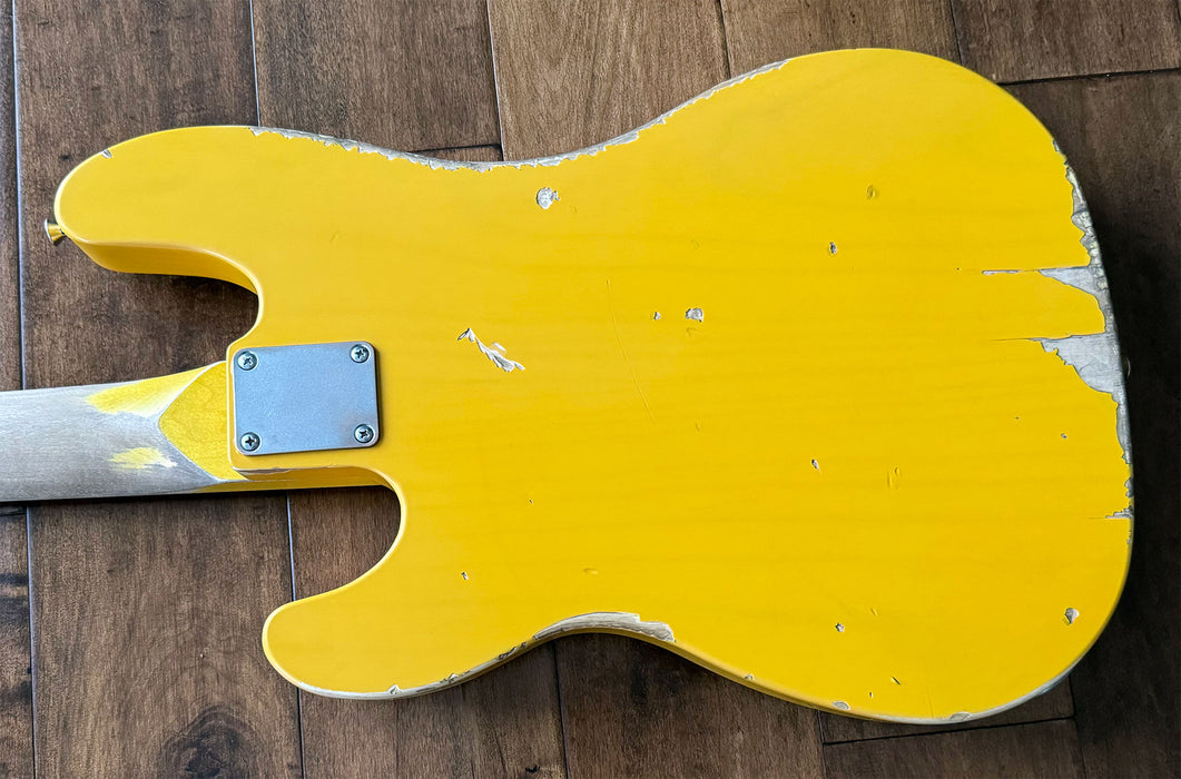 Nash Guitars Model PB-52 Aged Butterscotch Blonde Nitro Maple Neck VSN140