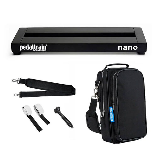 PedalTrain PT-NANO-SC Nano Pedalboard With Soft Case 14" x 5.5"