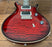 PRS CE 24 Electric Guitar Fire Red Burst Pattern Thin 0390203