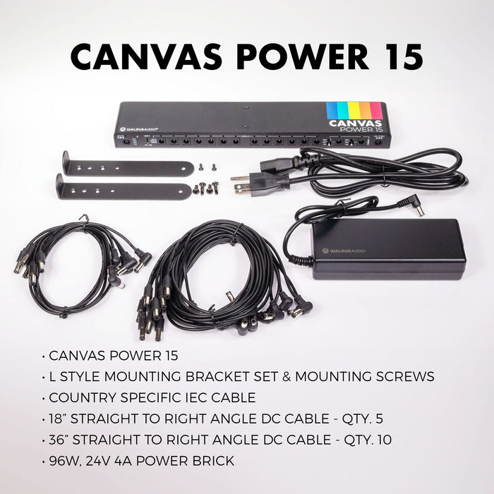 Walrus Audio Canvas Power 15 Power Supply