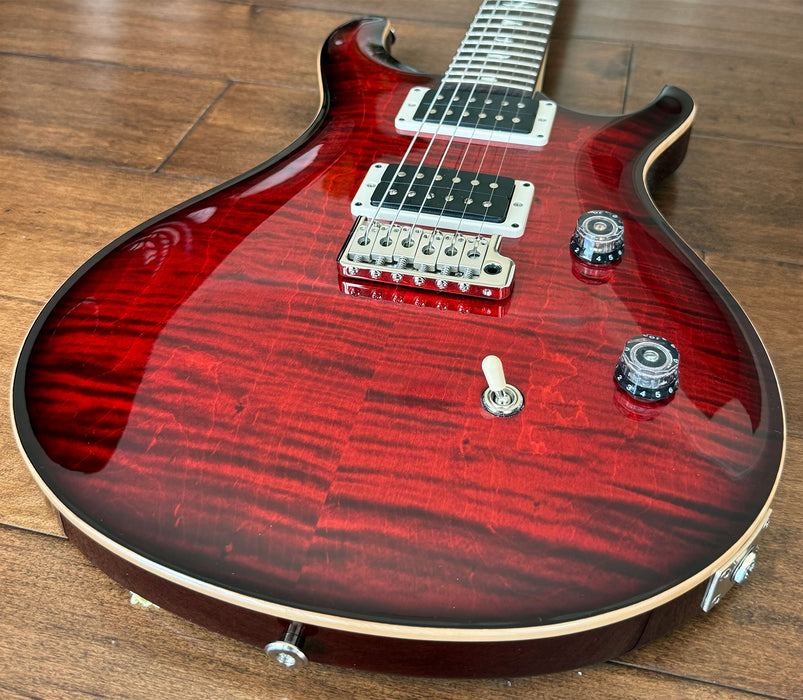 PRS CE 24 Electric Guitar Fire Red Burst Pattern Thin 0390203