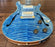 PRS Hollowbody II Piezo Electric Guitar Faded Blue Jean Hybrid 10-Top 0388159