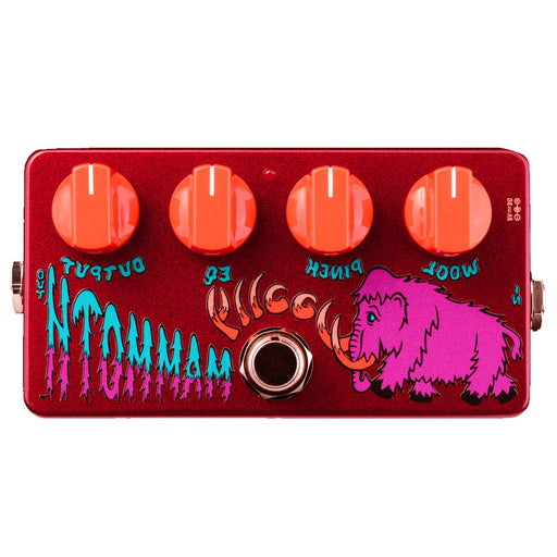 Zvex Effects Limited Reverse Hand-Painted Woolly Mammoth Distortion Fuzz Pedal
