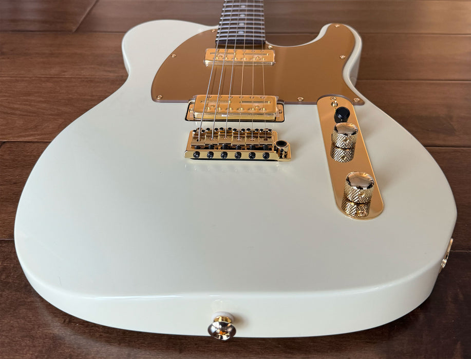 Suhr Mateus Asato Signature Series Classic T White Lollar 510 Tremolo Gold Foils 81364