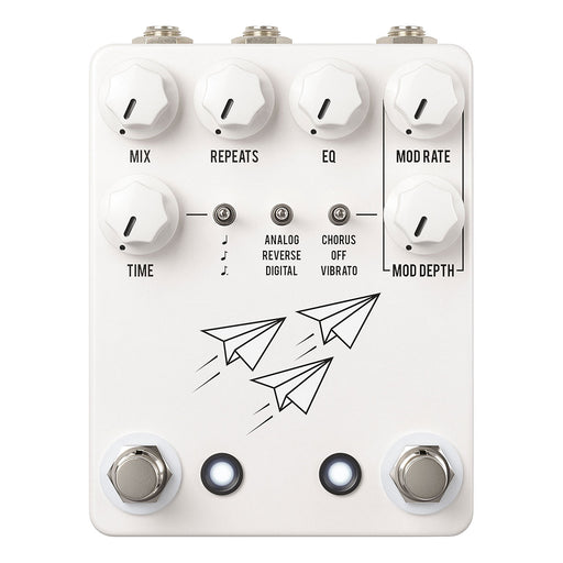 JHS Pedals Flight Delay Pedal White