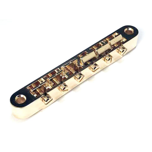 Faber 3023-4 ABRH Bridge Fits ABR1 Bridge Posts Brass Saddles Gold