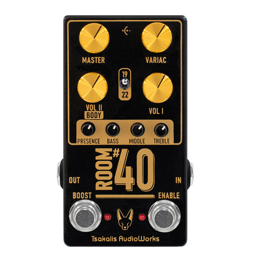 Tsakalis AudioWorks Room #40 Marshall Mojo In A Box Overdrive Pedal