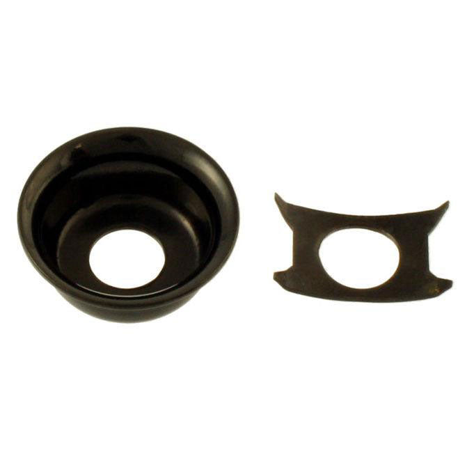 Tele Input Cup Jackplate 7/8" Mounting Hole Black AP-0275-003