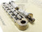 TonePros PreNotched Metric TuneOMatic Bridge T3BT-AN (Aged Nickel)