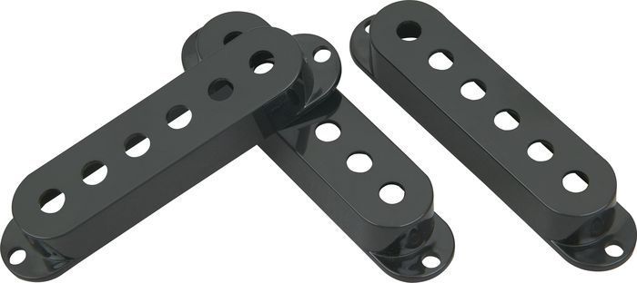 Lindy Fralin Stratocaster Pickup Covers - Set of 3  Black