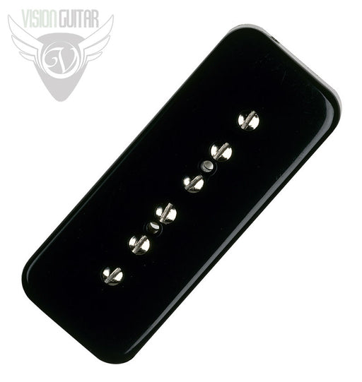 David Allen Pickups T-Cat 90 Soapbar P-90 Neck Pickup (Black Cover)