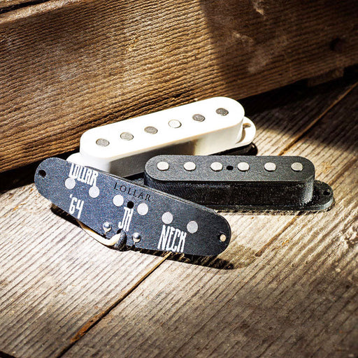 Lollar Sixty-Four Strat Pickup Set Flat Pole Pre-CBS Tone