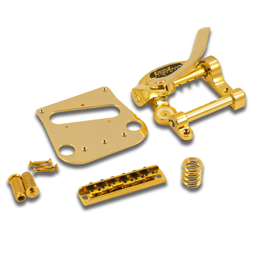 Bigsby B50 Bridge Tele Tremolo Conversion Kit Gold