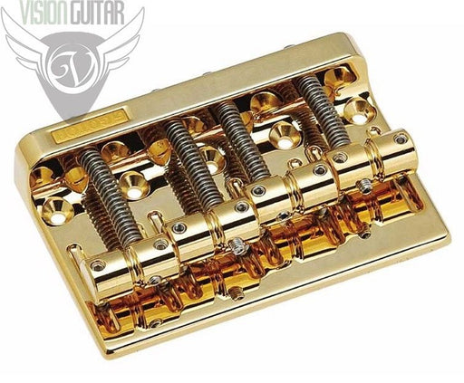 Gotoh Quality Bass Bridge 2-1/4" String Spacing - Gold