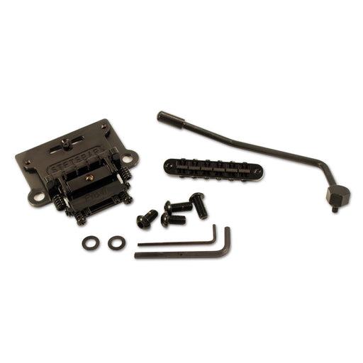 Stetsbar Pro II Stop-Tail Tremolo Vibrato System STBB/SR Black