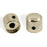 Tele Dome Knob Set of 2 Nickel Plated Brass US Spec 1/4" BBKUSN