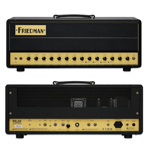 Friedman Amps Hand-Wired BE-50 Deluxe Amplifier Head | Vision Guitar