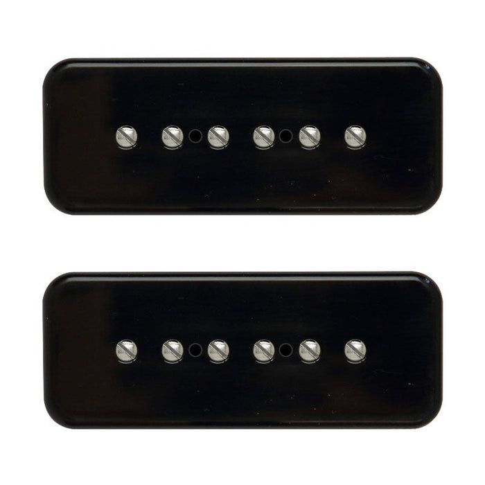 Bare Knuckle Nantucket 90 P-90 Pickup Set Black Covers