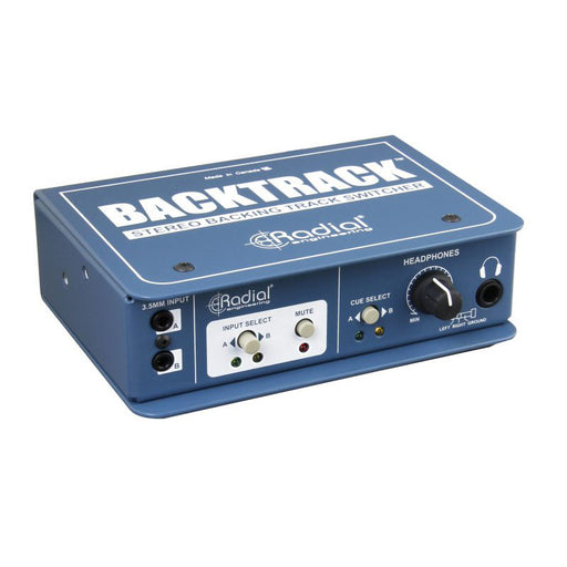 Radial Backtrack Stereo Backing Track Switcher