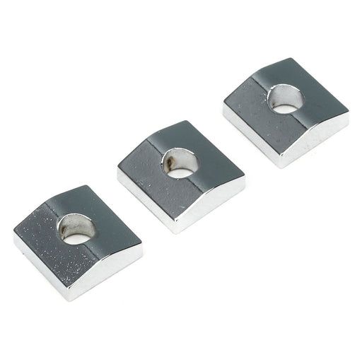 Schaller Floyd (3) Nut Clamping Blocks Chrome 20720200