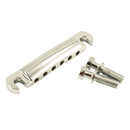 USA Kluson Standard Stop Bar Tailpiece Zinc Chrome US Steel Studs KLP-1131C