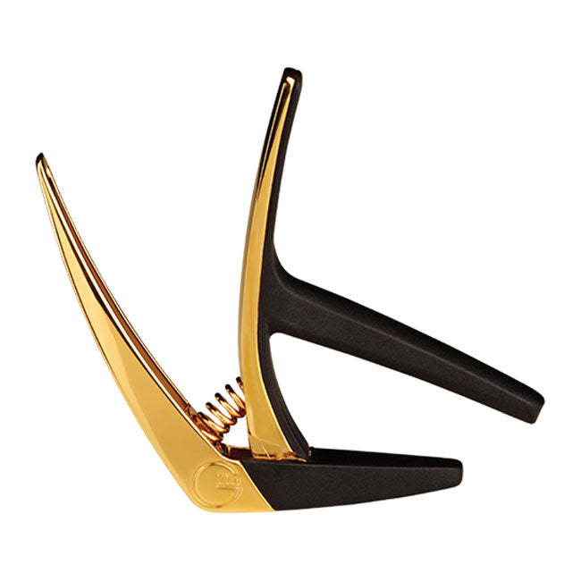 G7th Nashville Lightweight Spring-Loaded Steel String Capo Gold