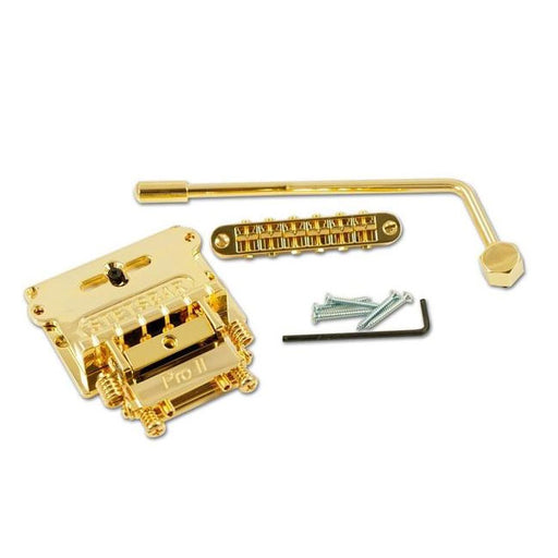 Stetsbar Pro II Tremolo System For Hard-Tail Guitars Gold HTGG