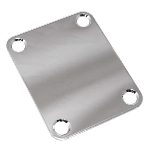 Nickel Strat Tele Neck Plate NBS3N