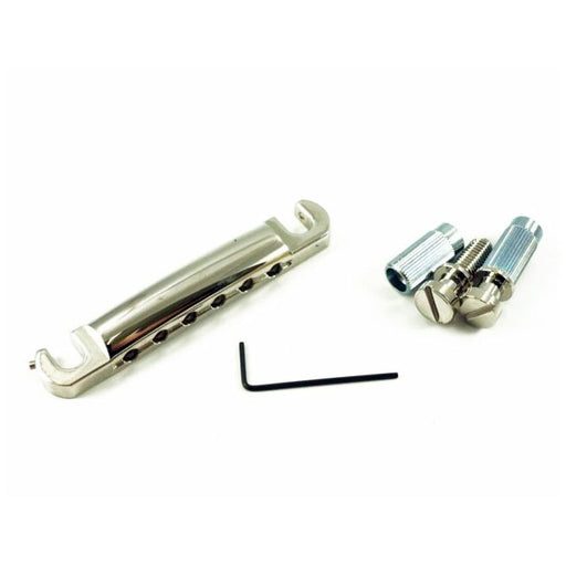 TonePros Standard 5/16-24 Locking Aluminum Stop Tailpiece Nickel T1ZSA-N