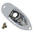 Strat Recessed Nickel Jack Plate With Screws AP-0610-001