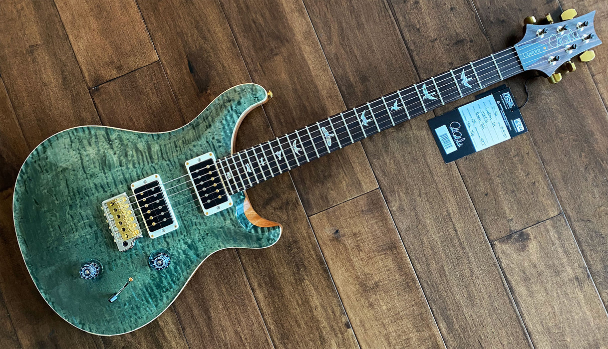 PRS Custom 24 Hybrid Package Trampas Green Hybrid 10-Top 0305311