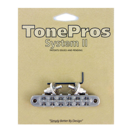 TonePros NASHVILLE TuneOMatic Bridge T3BP-SC SATIN CHROME