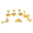 Gotoh Vintage Style Locking Tuners 3+3 Gold Finish SD90SLGM8