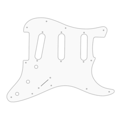 WD 11-Hole USA Strat Pickguard 3-Ply W/B/W ST-204