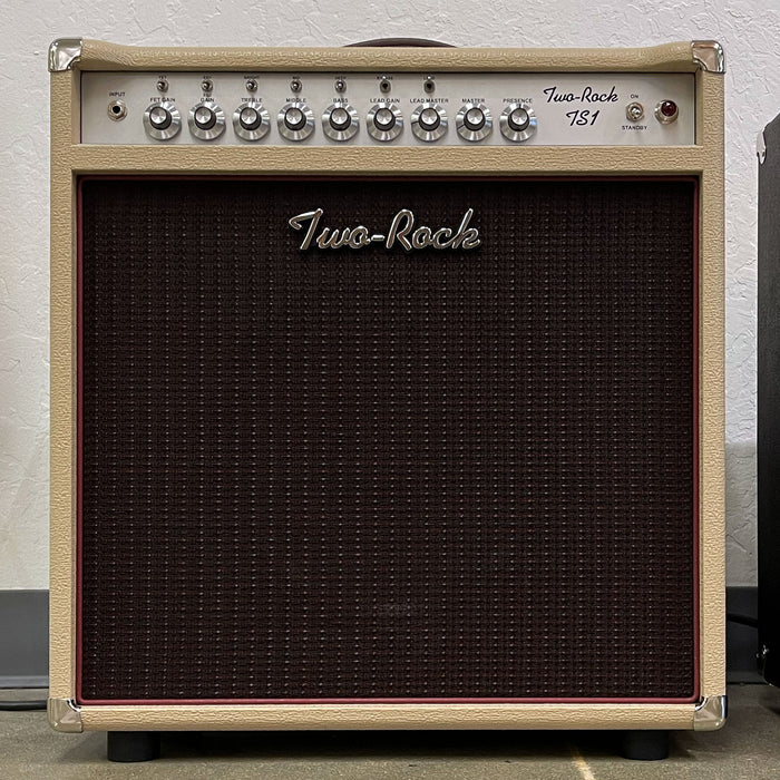 Two-Rock TS1 40w Combo Amplifier Blond Tolex Oxblood