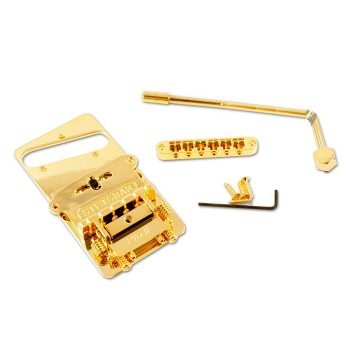 Stetsbar Pro II Tremolo System For TELE Telecaster Guitars Gold TTGG