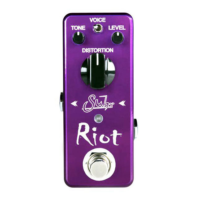 Suhr Riot Mini Compact Distortion & Overdrive Pedal | Vision Guitar